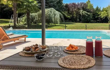 Maison 10 pers. avec piscine chauffée et wellness : photo 6