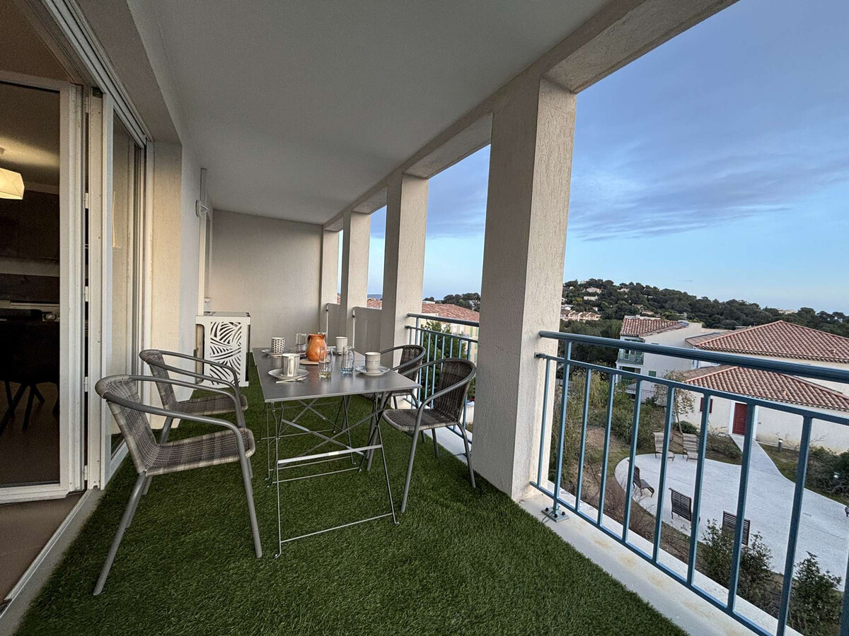 Appartement 3 pièces climatisé, terrasse 13m² - Cavalaire - Photo 1
