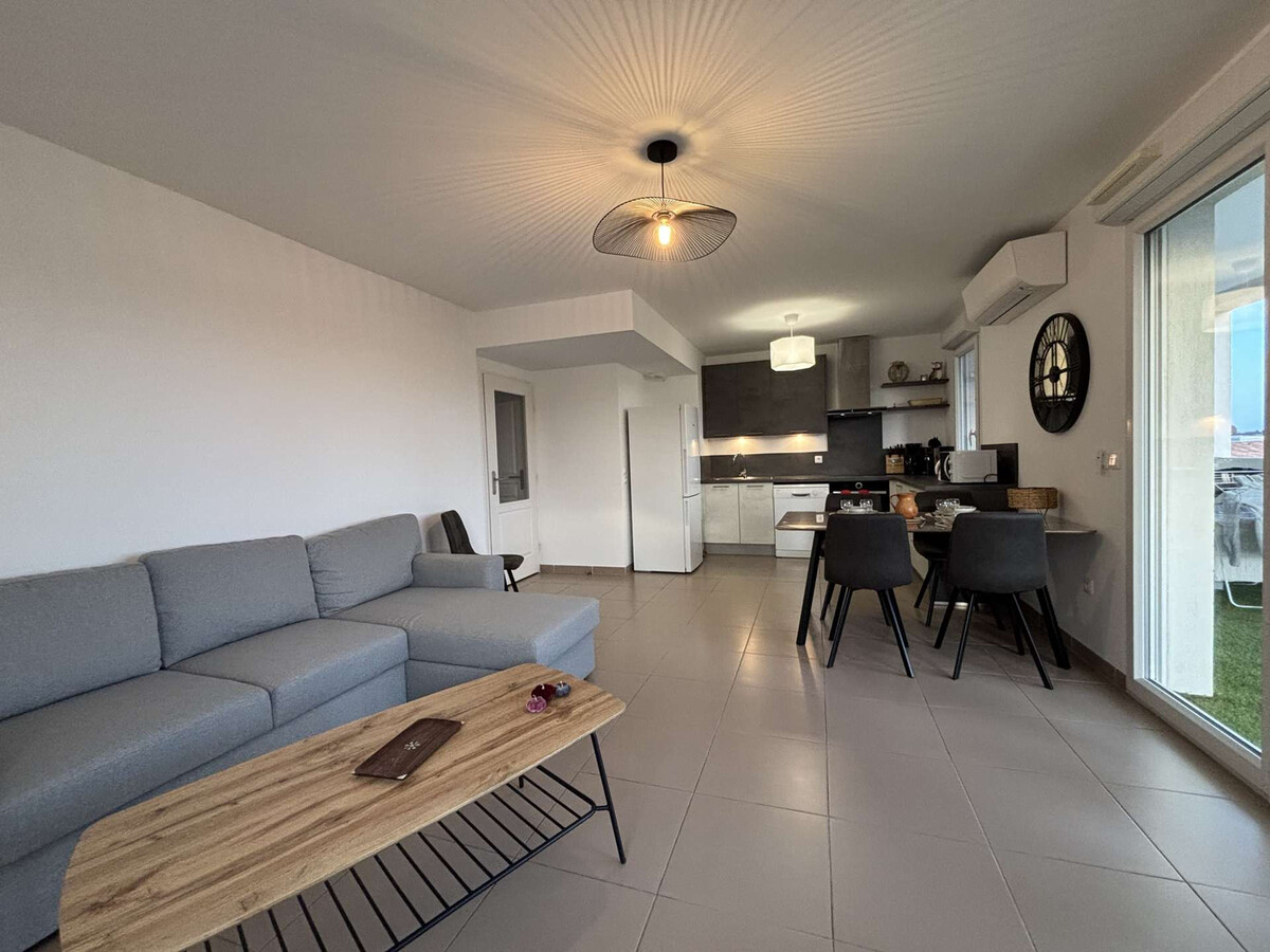 Appartement 3 pièces climatisé, terrasse 13m² - Cavalaire - Photo 14