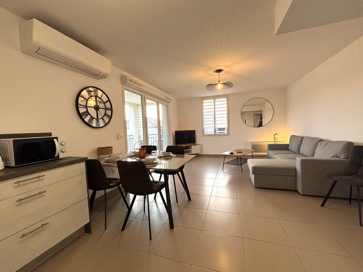 Appartement 3 pièces climatisé, terrasse 13m² - Cavalaire - Photo 15