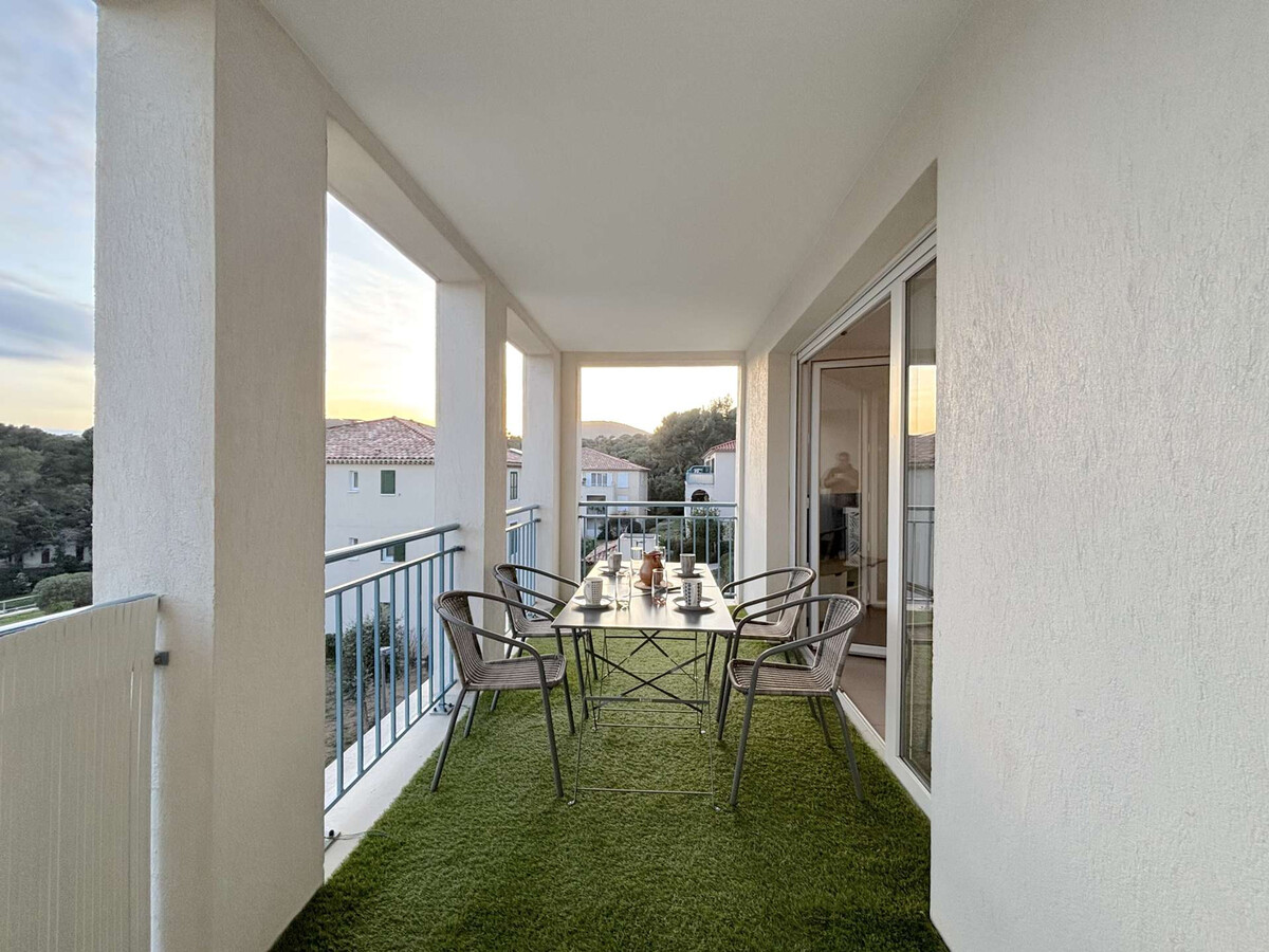 Appartement 3 pièces climatisé, terrasse 13m² - Cavalaire - Photo 18