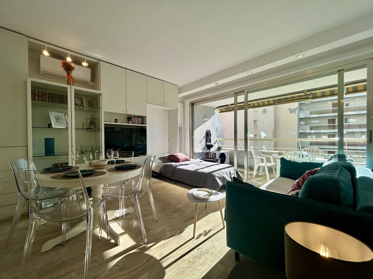 Appart 2P à Villeneuve: Clim, 4 couchages, Appartement 4 personnes à Villeneuve Loubet - Photo 3