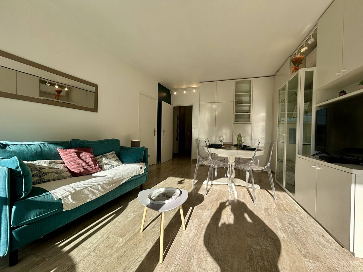 Appart 2P à Villeneuve: Clim, 4 couchages, Appartement 4 personnes à Villeneuve Loubet - Photo 9