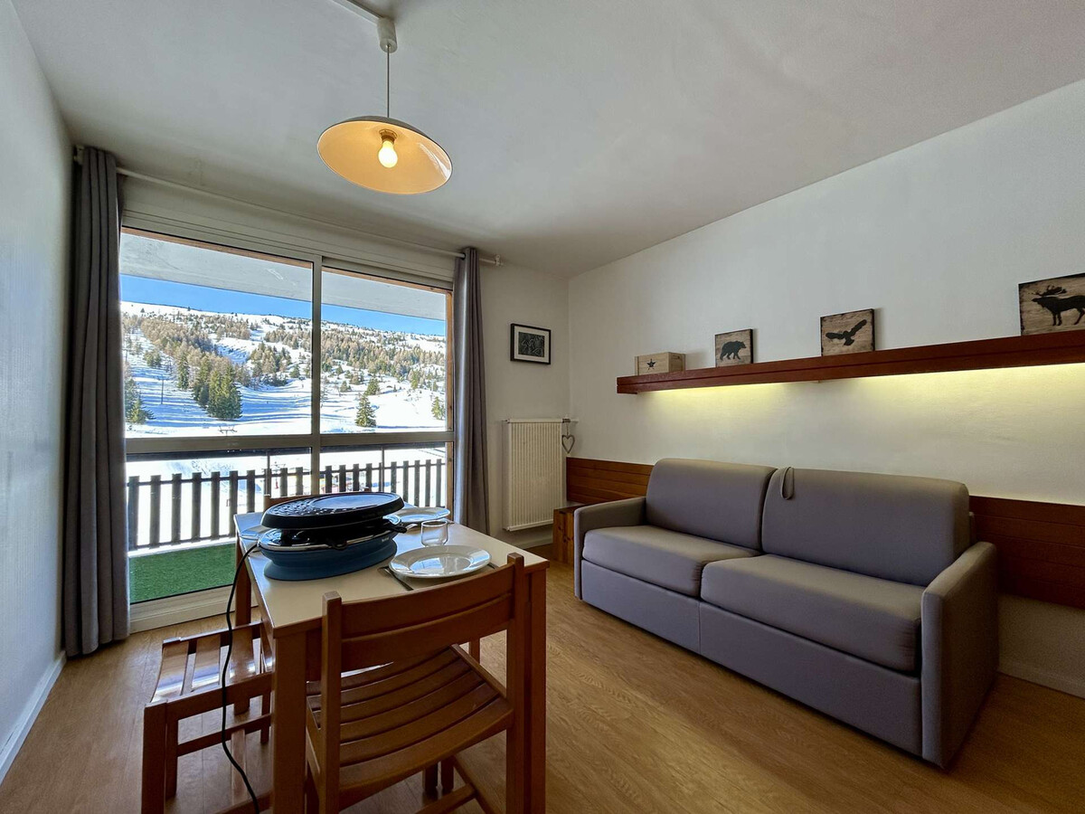 Studio 4 pers. Le Dévoluy, 50m des pistes, terrasse vue neige - Photo 1