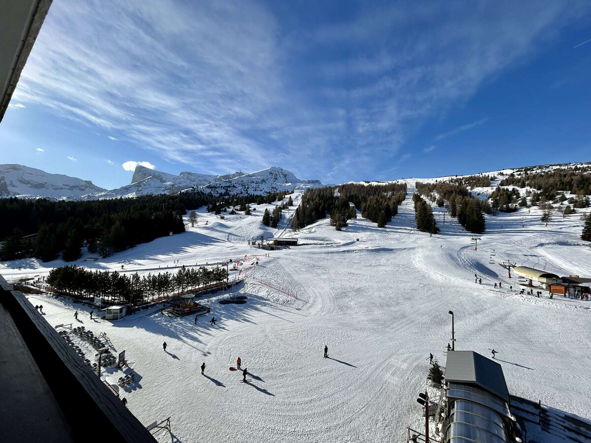 Studio 4 pers. Le Dévoluy, 50m des pistes, terrasse vue neige - Photo 4