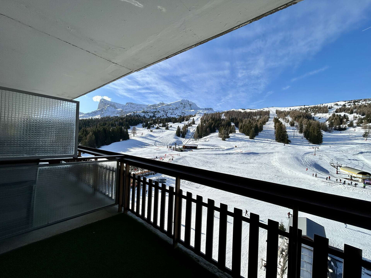 Studio 4 pers. Le Dévoluy, 50m des pistes, terrasse vue neige - Photo 16