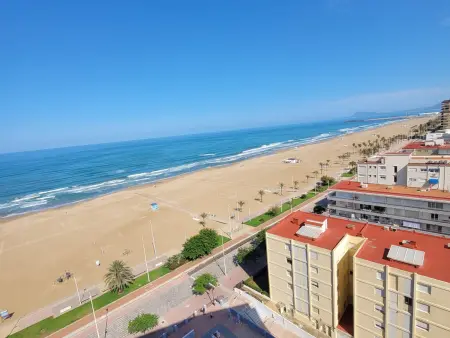 Location appartement à Gandía, Appartement front de mer à Gandia, piscine incluse