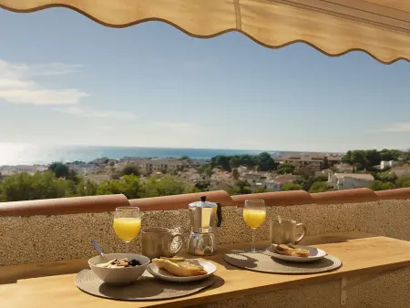 Location appartement à Alcocéber Alcossebre, TerrazaAzul-Penthouse apartment sea view