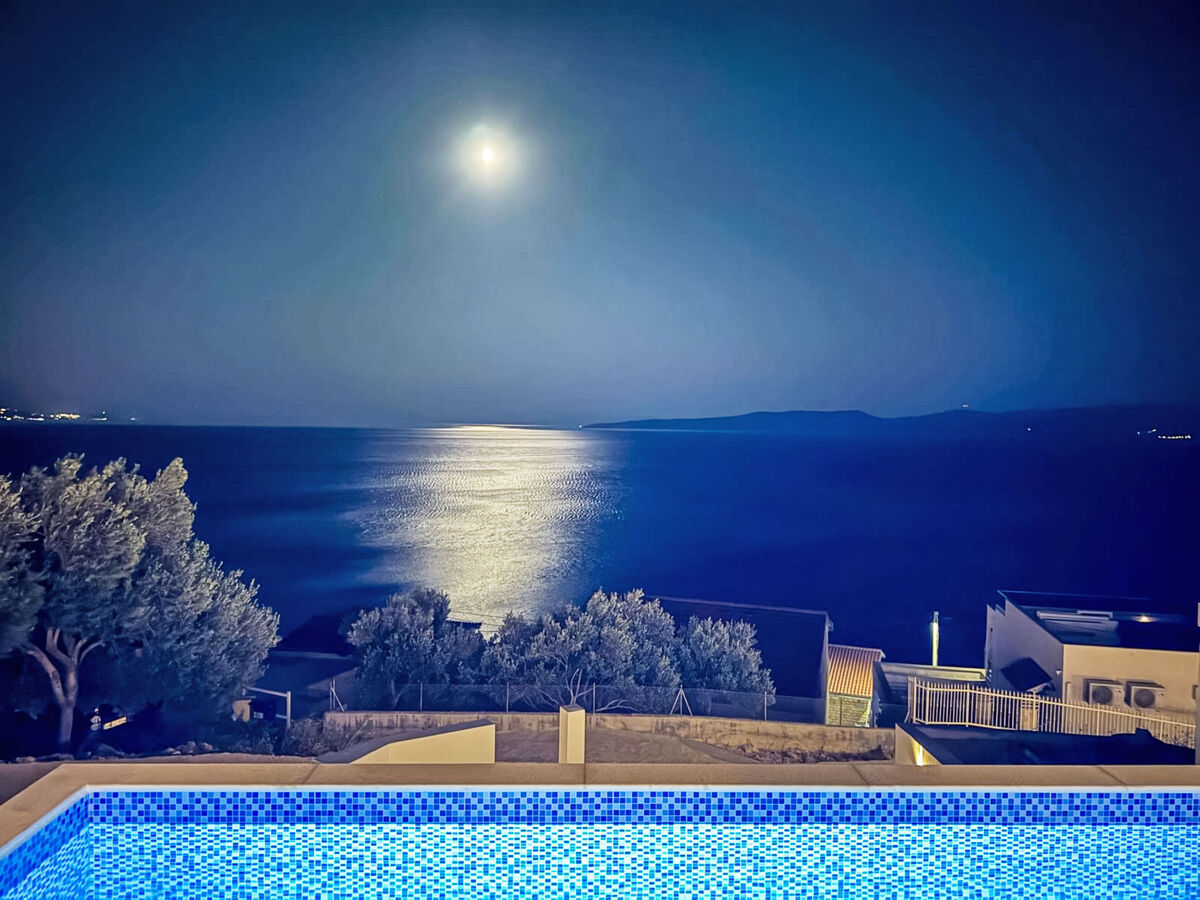 Maison Sun à Omiš : piscine privée & vue mer - Photo 11