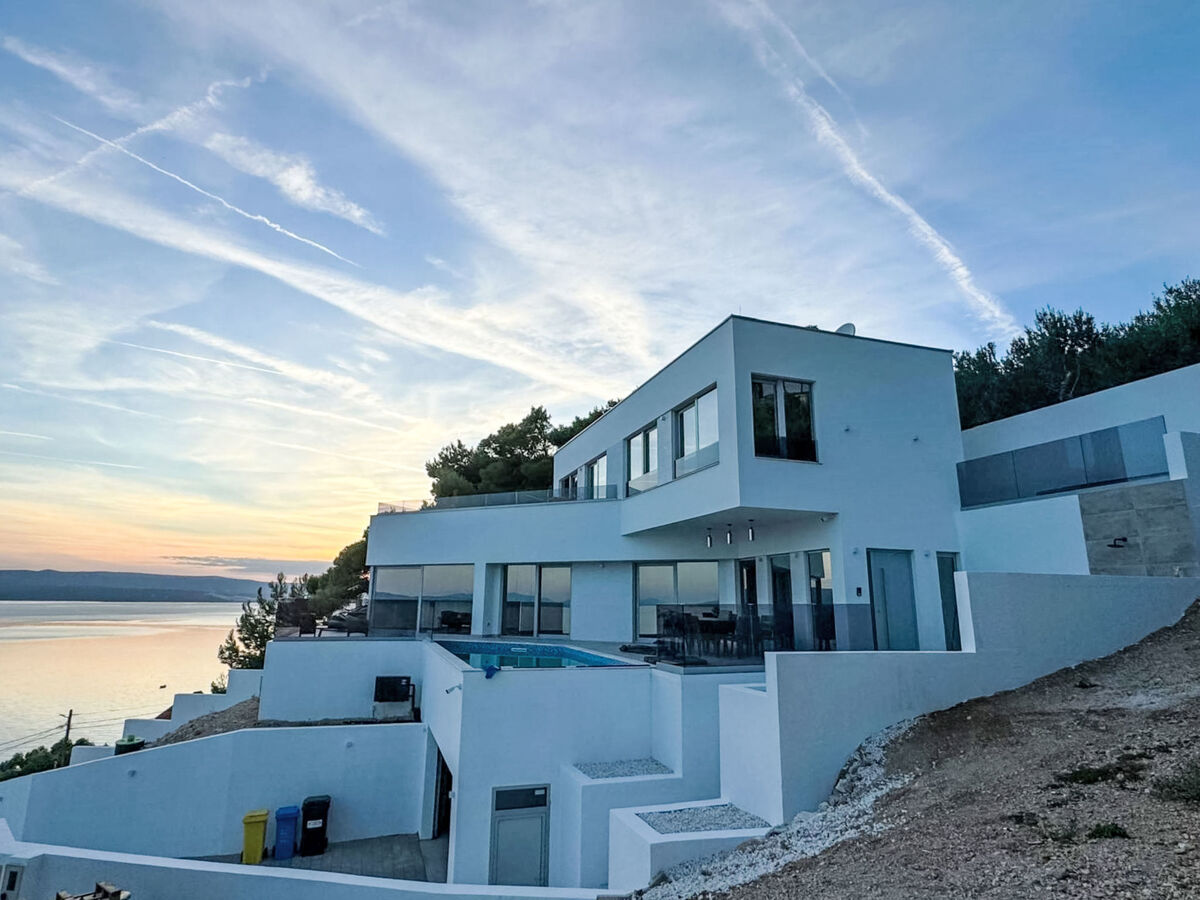 Maison Sun à Omiš : piscine privée & vue mer - Photo 14