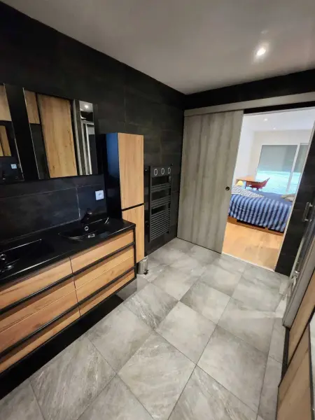 Maison avec piscine privée et cheminée à Arenthon, 10 personnes : photo 22