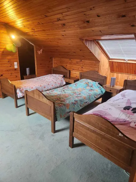 Maison avec piscine privée et cheminée à Arenthon, 10 personnes : photo 31