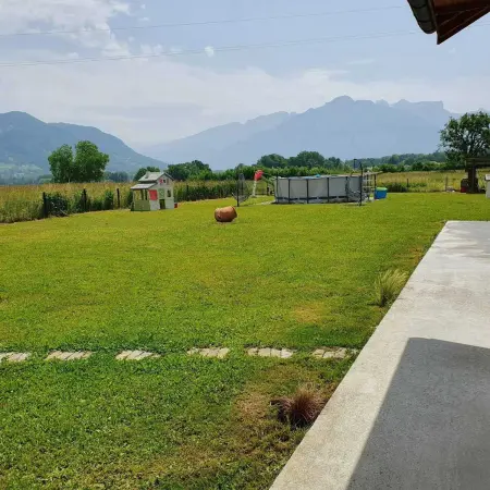 Maison avec piscine privée et cheminée à Arenthon, 10 personnes : photo 41