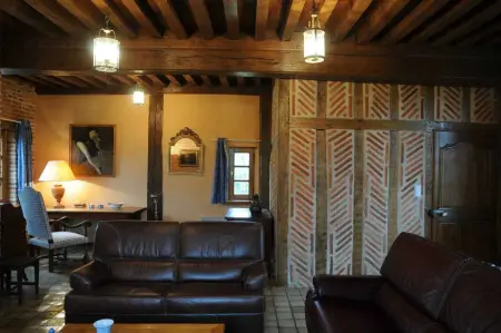 Maison avec jardin et cheminée à Labergement-lès-Seurre, 8 pers. : photo 8