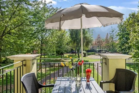 Location mobil home à Porlezza, Mobil-home à Porlezza au bord du lac de Lugano