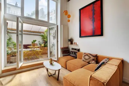 Location appartement à Paris, Magnifique duplex 1 chambre/2 salles de bain - Belleville