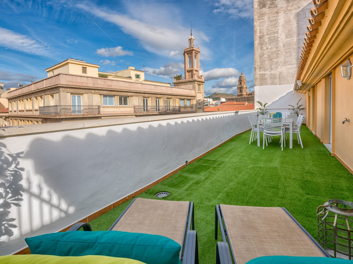 Penthouse 3 chambres, vue marché central, centre Málaga - Photo 14