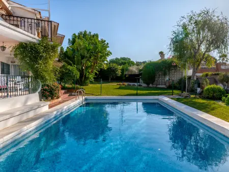 Location villa à Málaga, Villa luxe avec piscine et jardin, à 1km de la plage - 12 pers