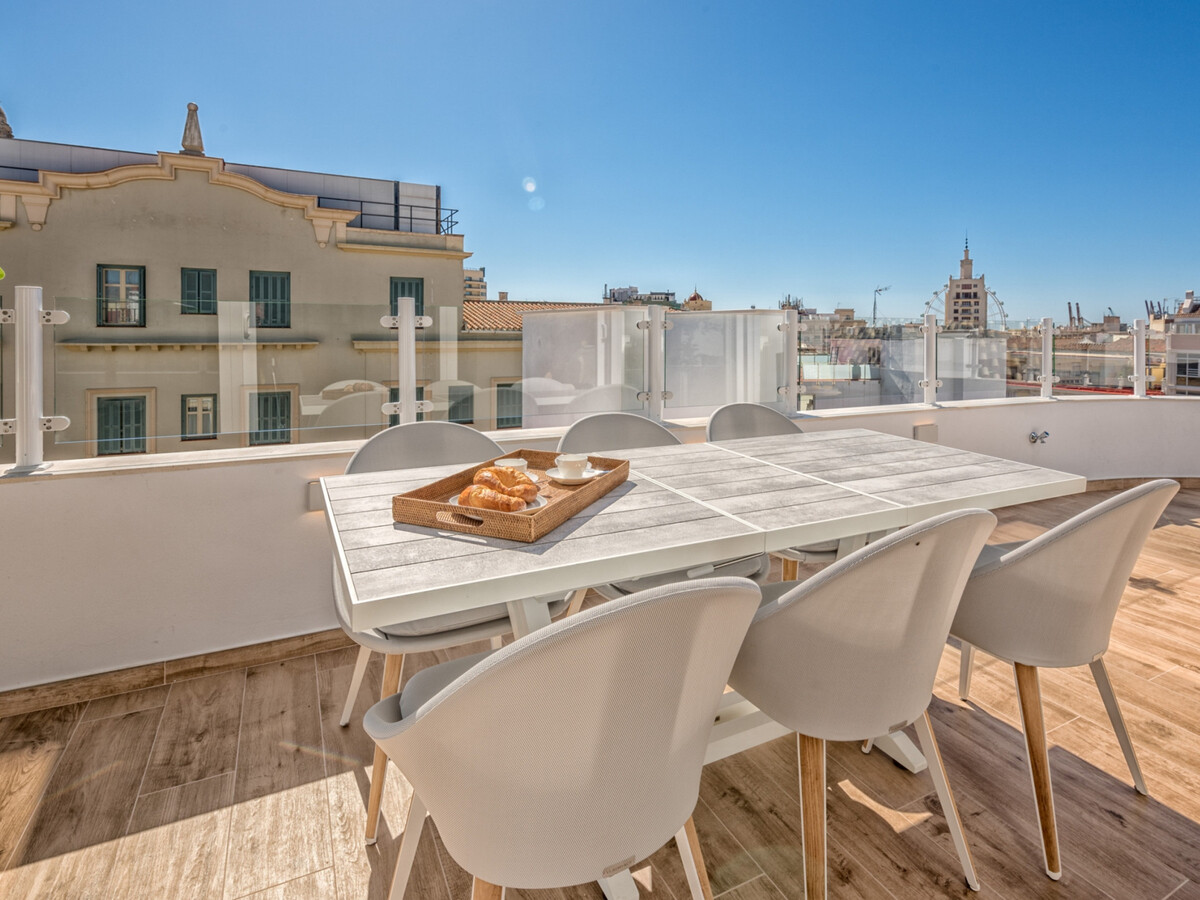 Appartement 3 chambres centre Málaga, terrasse et musées à proximité - Photo 2