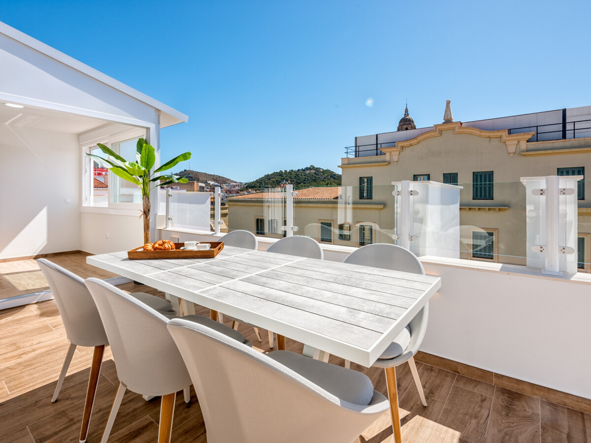 Appartement 3 chambres centre Málaga, terrasse et musées à proximité - Photo 9