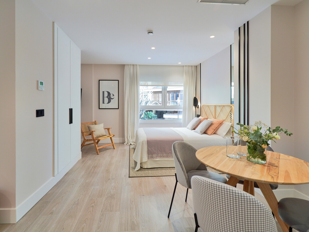 Studio 25 m² La Malagueta, plage et Pompidou - Photo 2