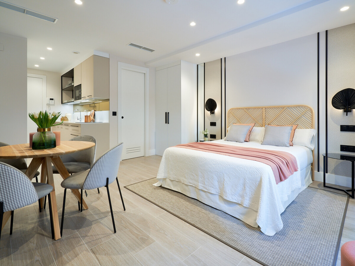 Studio 25 m² La Malagueta, plage et musée Pompidou - Photo 1