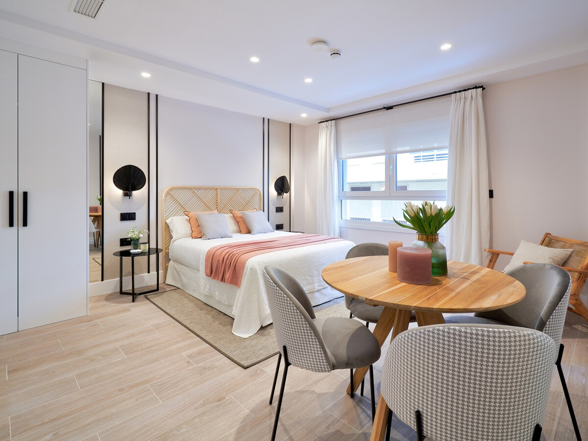 Studio 25 m² La Malagueta, plage et musée Pompidou - Photo 2