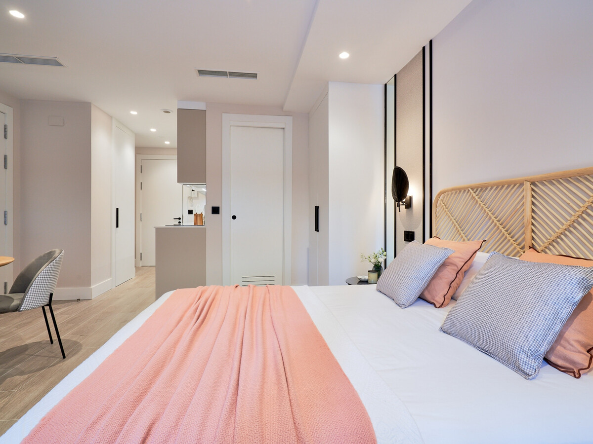 Studio 25 m² La Malagueta, plage et musée Pompidou - Photo 6