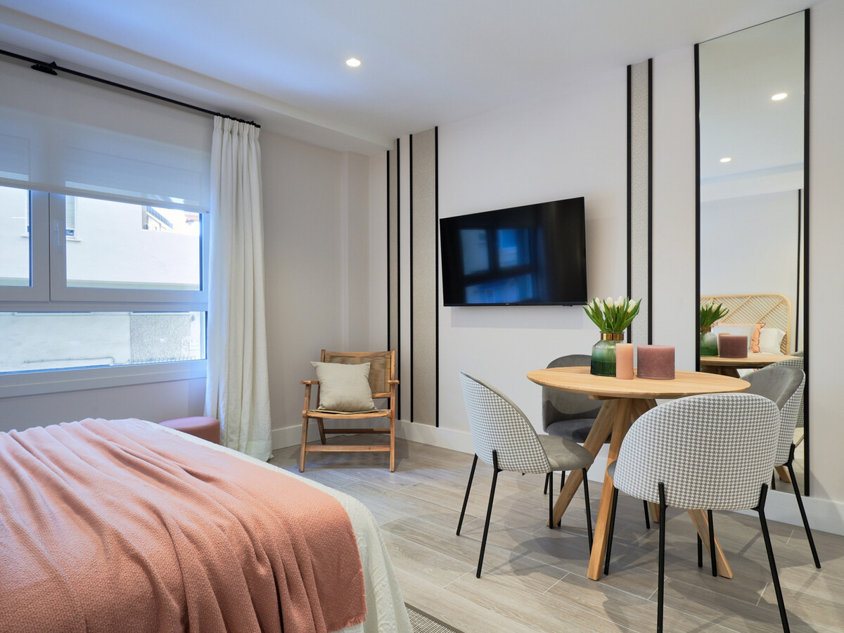 Studio 25 m² La Malagueta, plage et musée Pompidou - Photo 10
