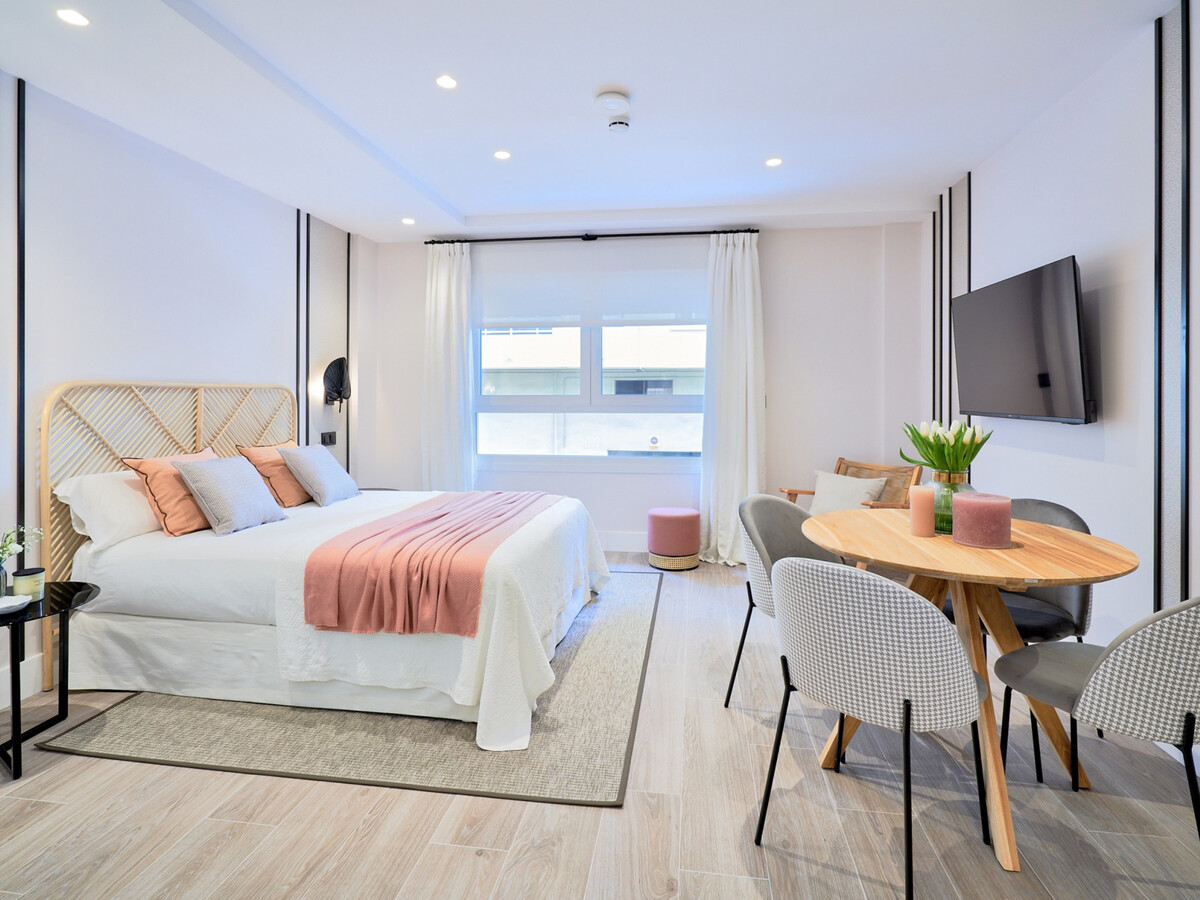 Studio 25 m² La Malagueta, plage et musée Pompidou - Photo 11