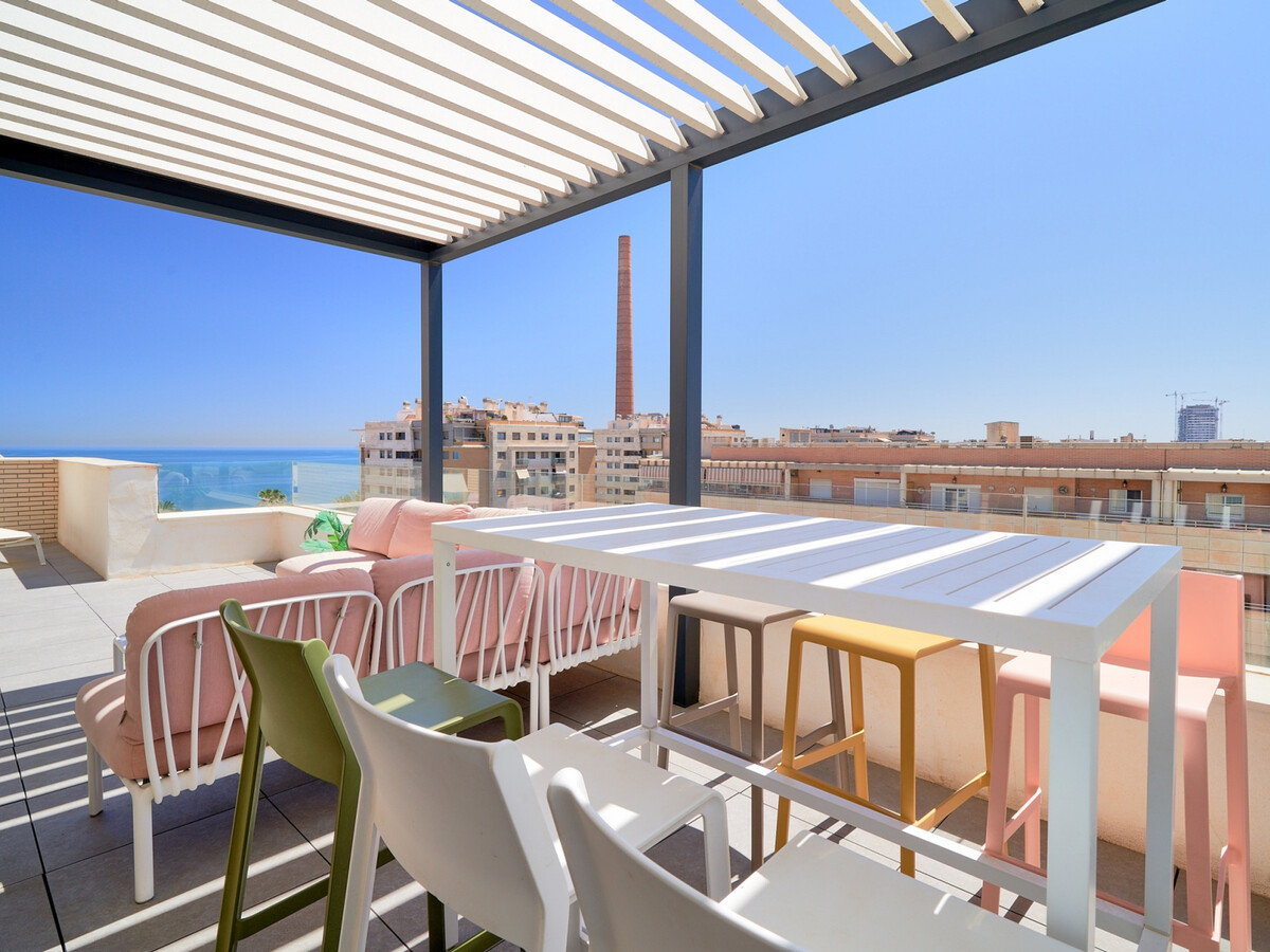 Appartement 3 chambres, terrasse 20 m² en bord de mer, Málaga - Photo 4