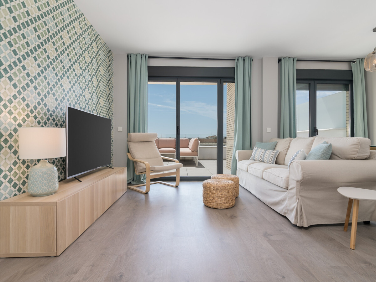 Appartement 3 chambres, terrasse 20 m² en bord de mer, Málaga - Photo 10