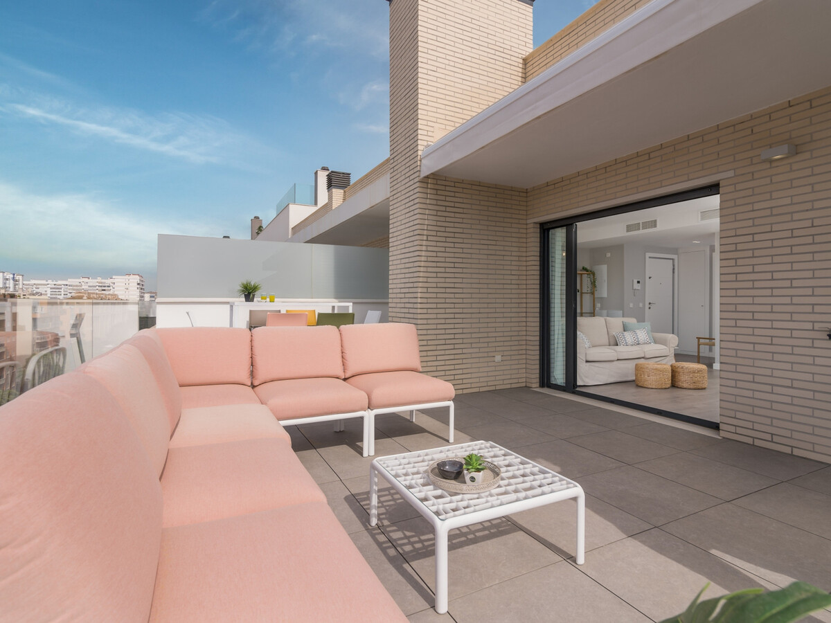Appartement 3 chambres, terrasse 20 m² en bord de mer, Málaga - Photo 24