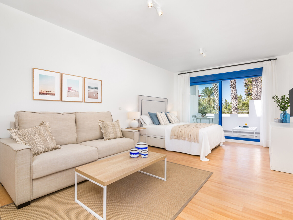 Studio 45m² climatisé pour 4 à Málaga, près de la mer - Photo 1