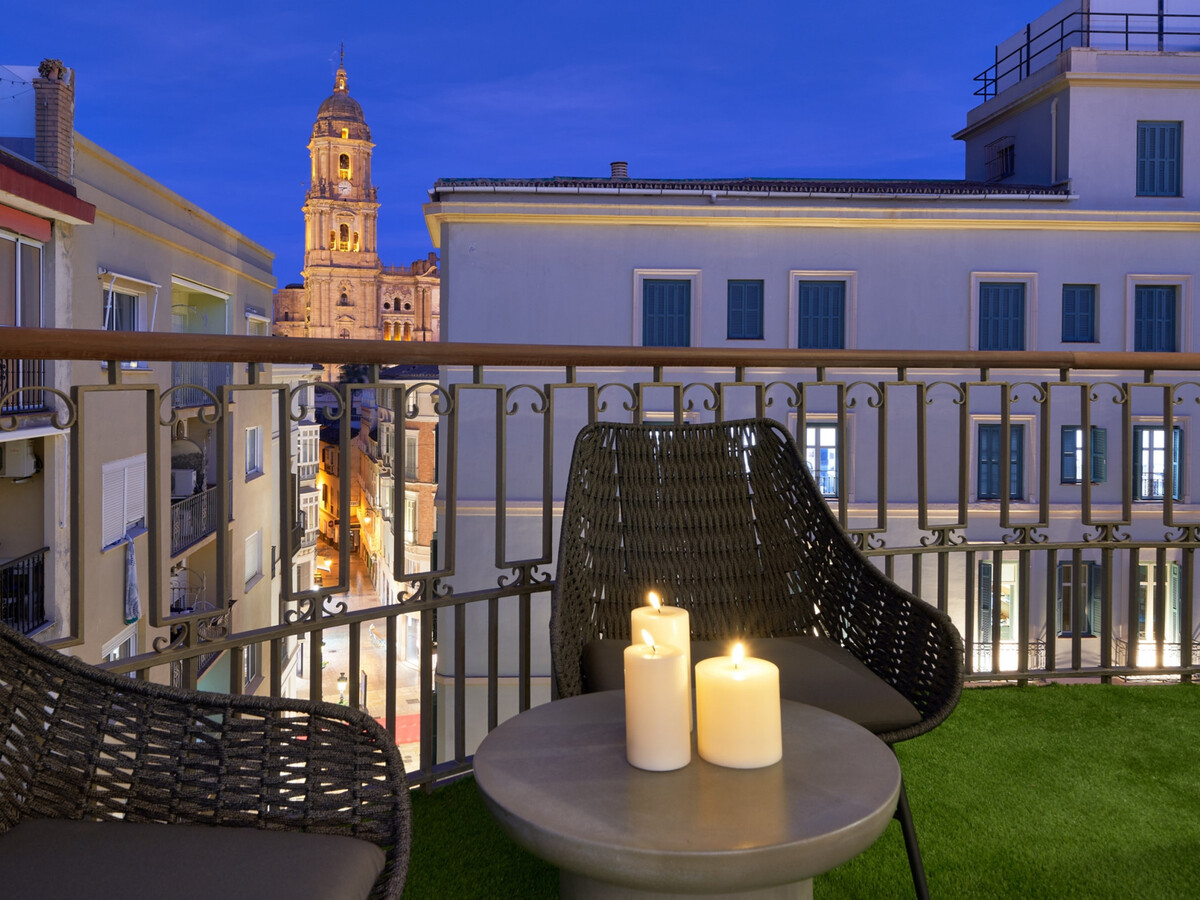 Appartement 4 chambres, terrasse vue cathédrale à Málaga - Photo 13