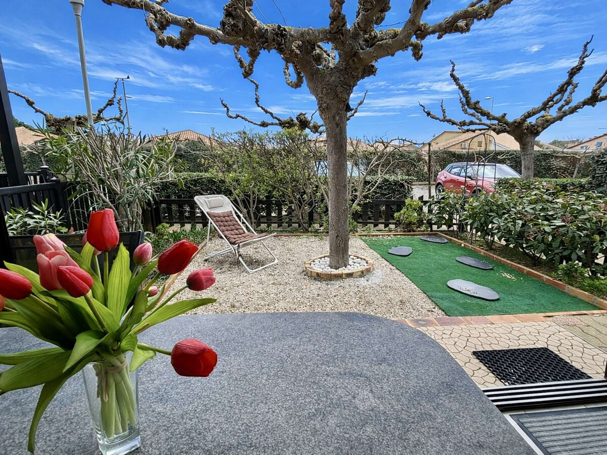 Maison 6 pers. véranda et piscine à Gruissan - Photo 1