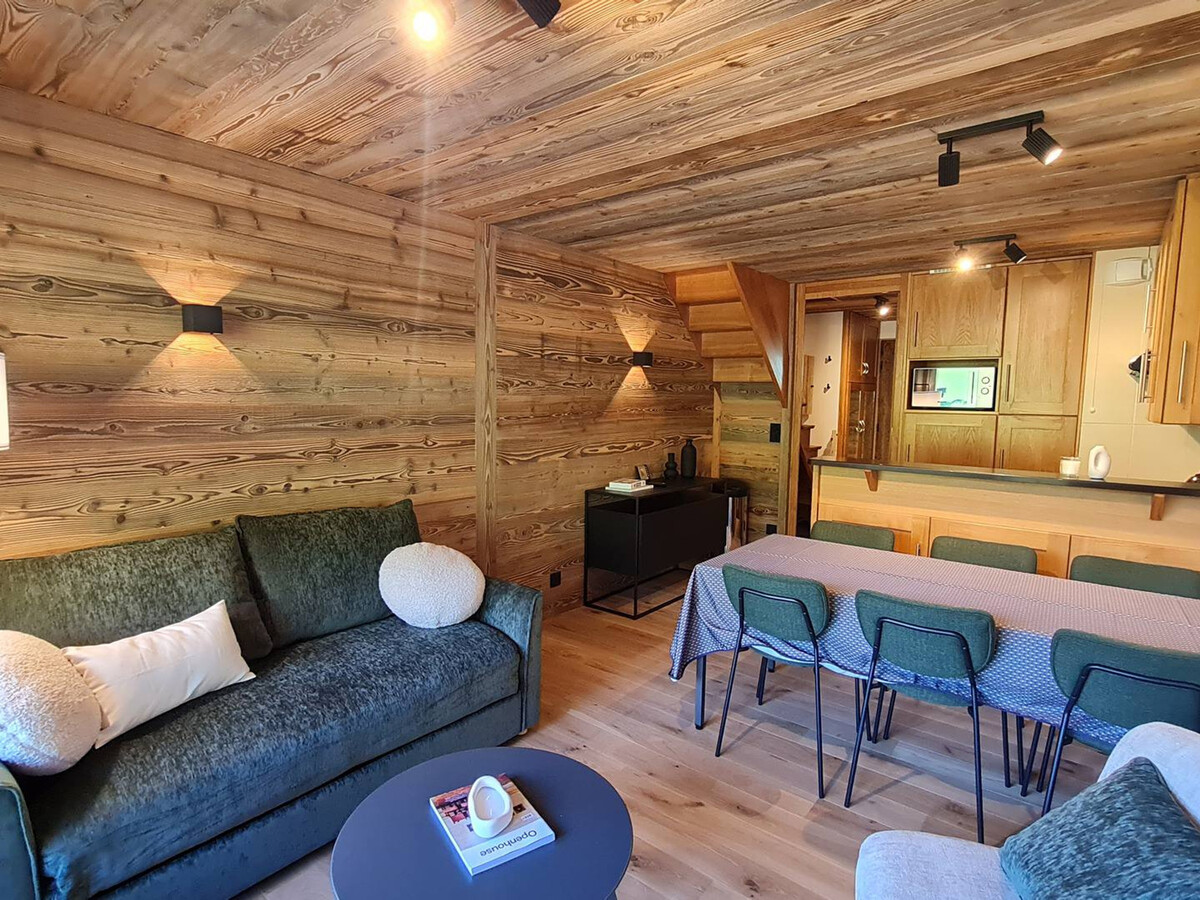 Duplex 5 personnes, balcon Sud et garage à La Clusaz - Photo 1