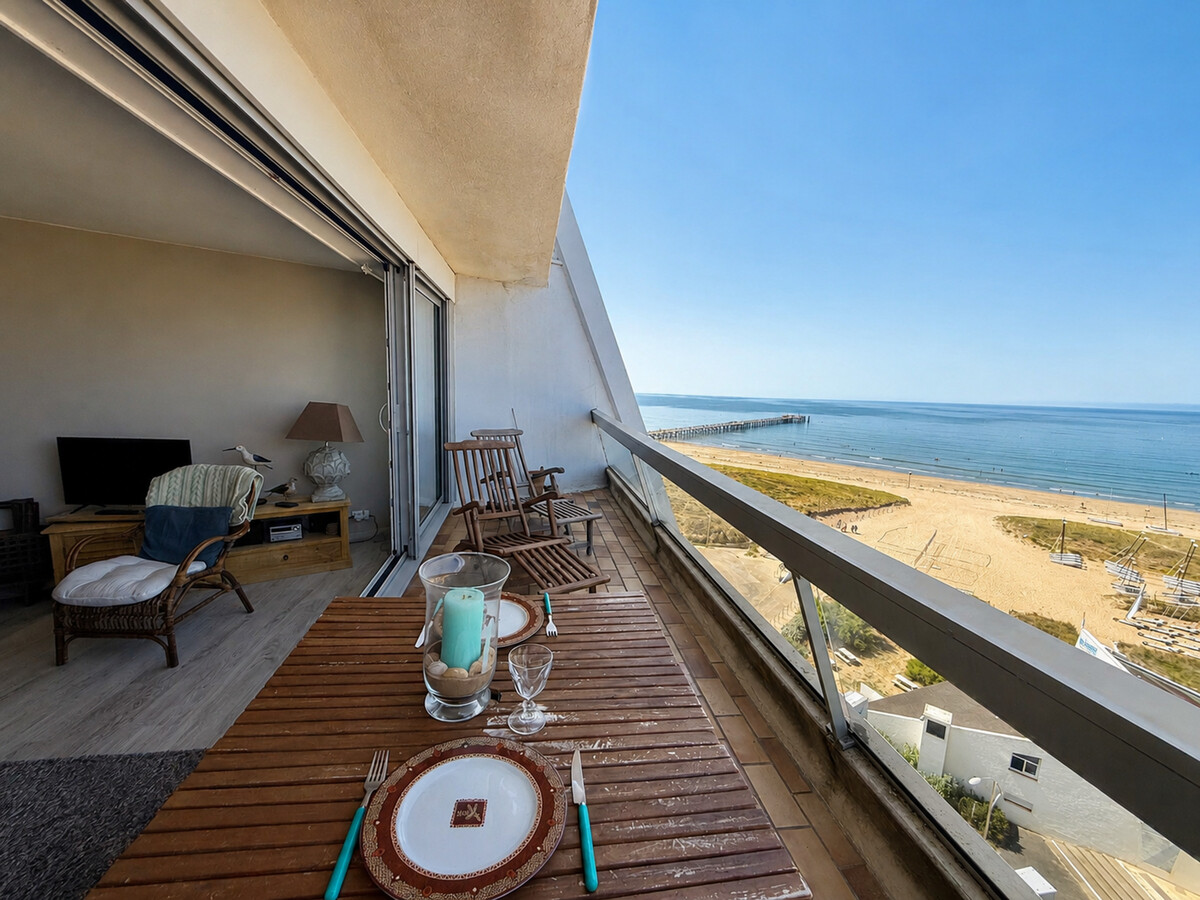 Appartement vue mer Saint-Jean-de-Monts, accès plage - Photo 1