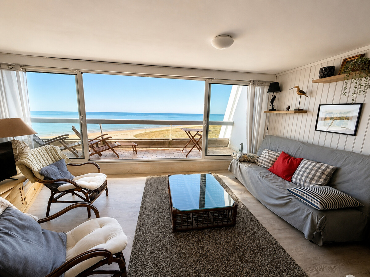Appartement vue mer Saint-Jean-de-Monts, accès plage - Photo 2
