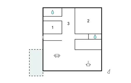 Maison 3 chambres Corbara, vue mer et jardin 500m² : photo 23