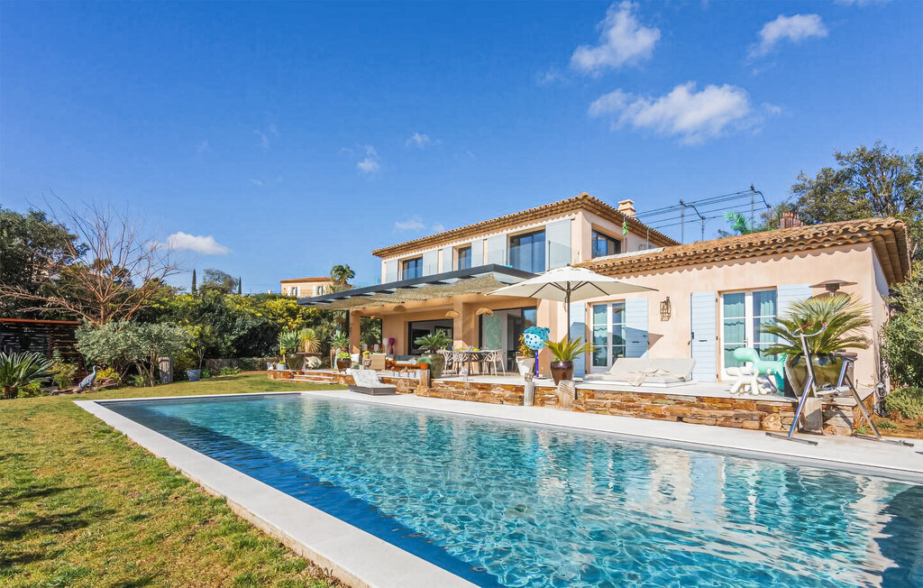 Maison 8 pers., piscines et vue mer à Grimaud - Photo 1