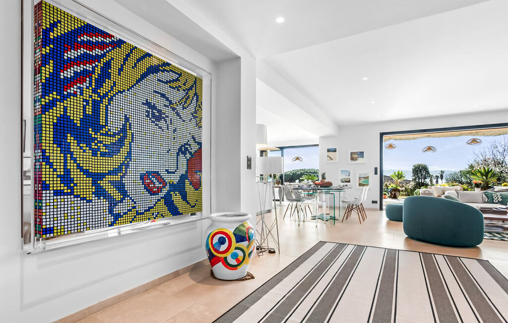 Maison 8 pers., piscines et vue mer à Grimaud - Photo 6
