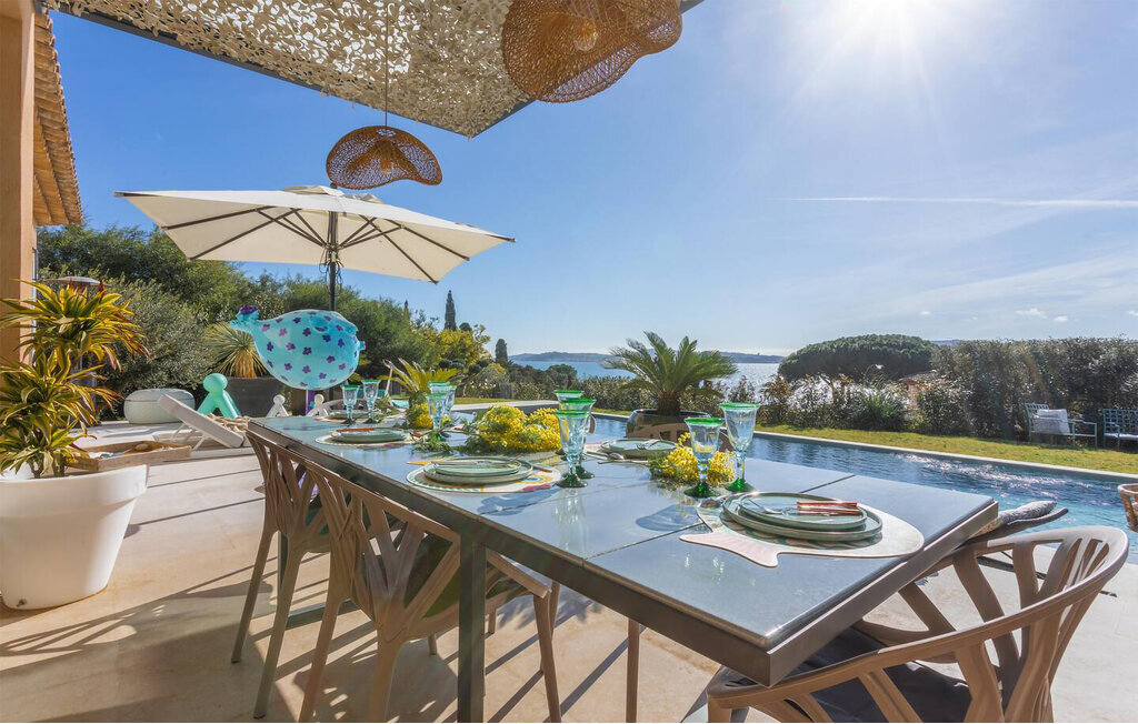 Maison 8 pers., piscines et vue mer à Grimaud - Photo 9