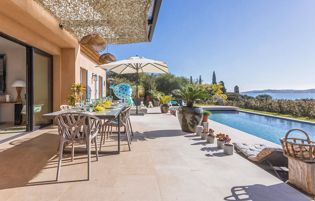 Maison 8 pers., piscines et vue mer à Grimaud - Photo 10