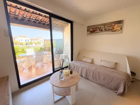 Appartement 1 chambre avec terrasse canal à Port Grimaud : photo 6