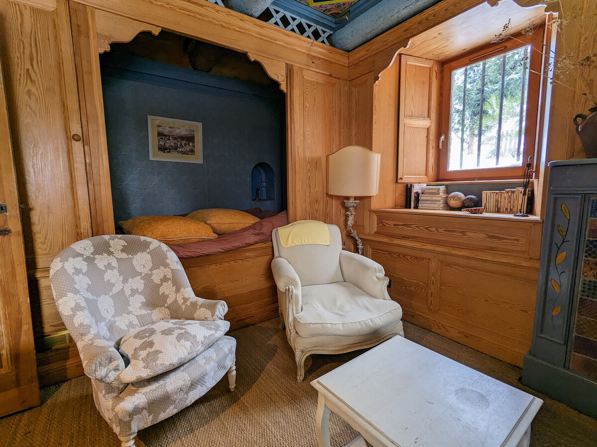 Gîte la Béraine à Saint-Bérain, ferme rénovée avec poêle à bois - Photo 9