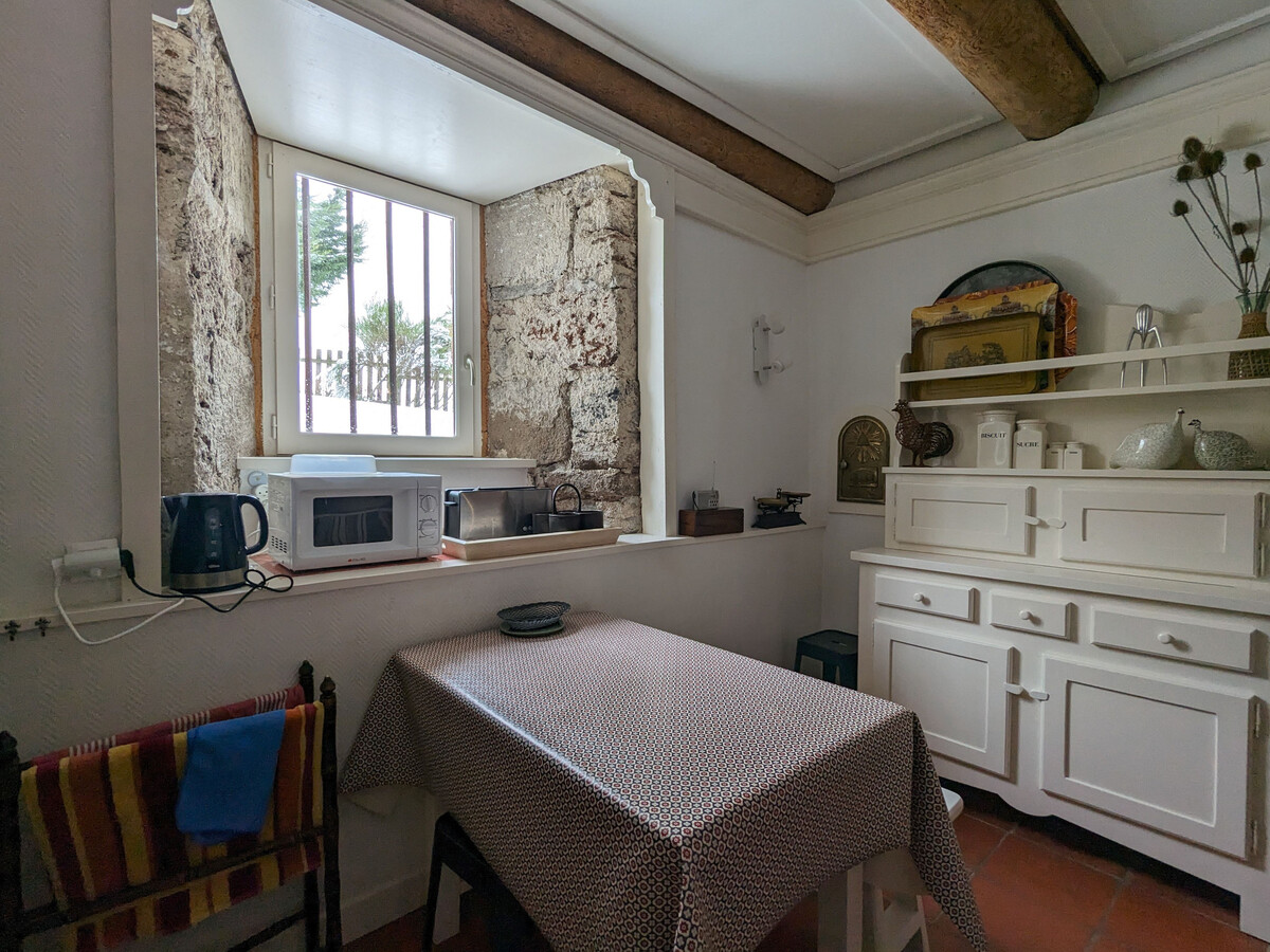 Gîte la Béraine à Saint-Bérain, ferme rénovée avec poêle à bois - Photo 13
