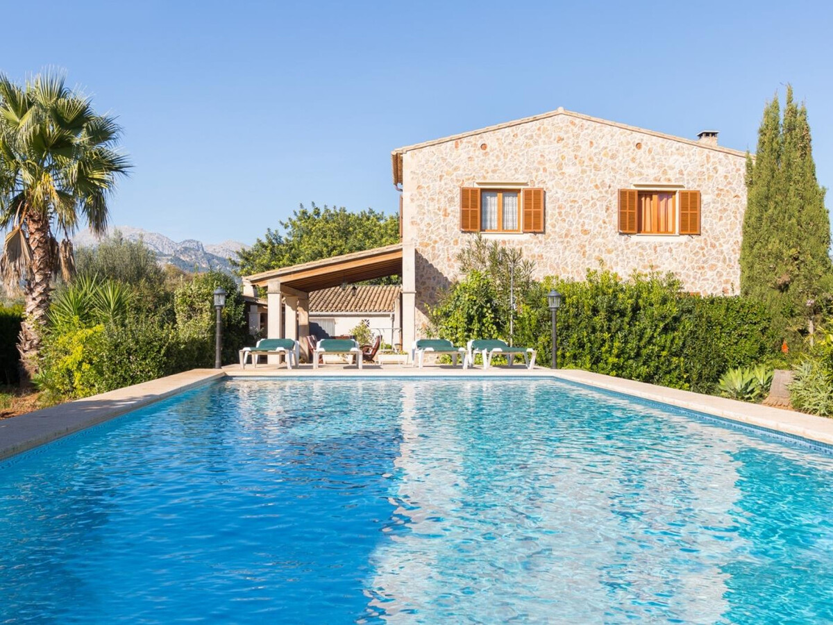 Villa rustique Campanet avec piscine et vue Serra Tramuntana - Photo 1