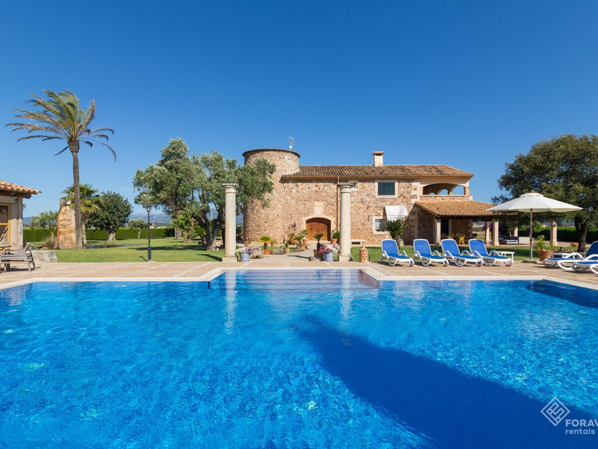 Finca avec moulin à vent, piscine et jardin à Sa Pobla - Photo 5