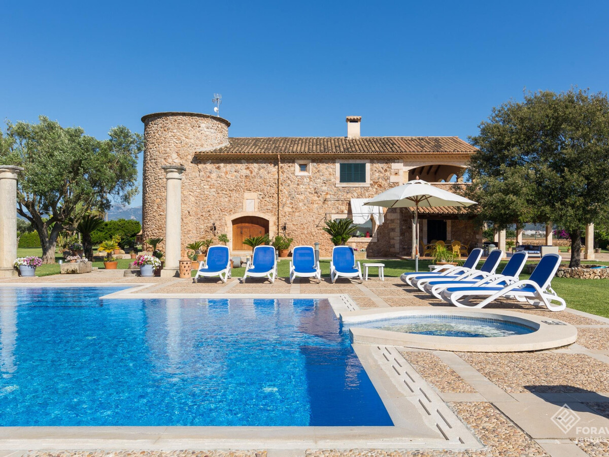 Finca avec moulin à vent, piscine et jardin à Sa Pobla - Photo 7